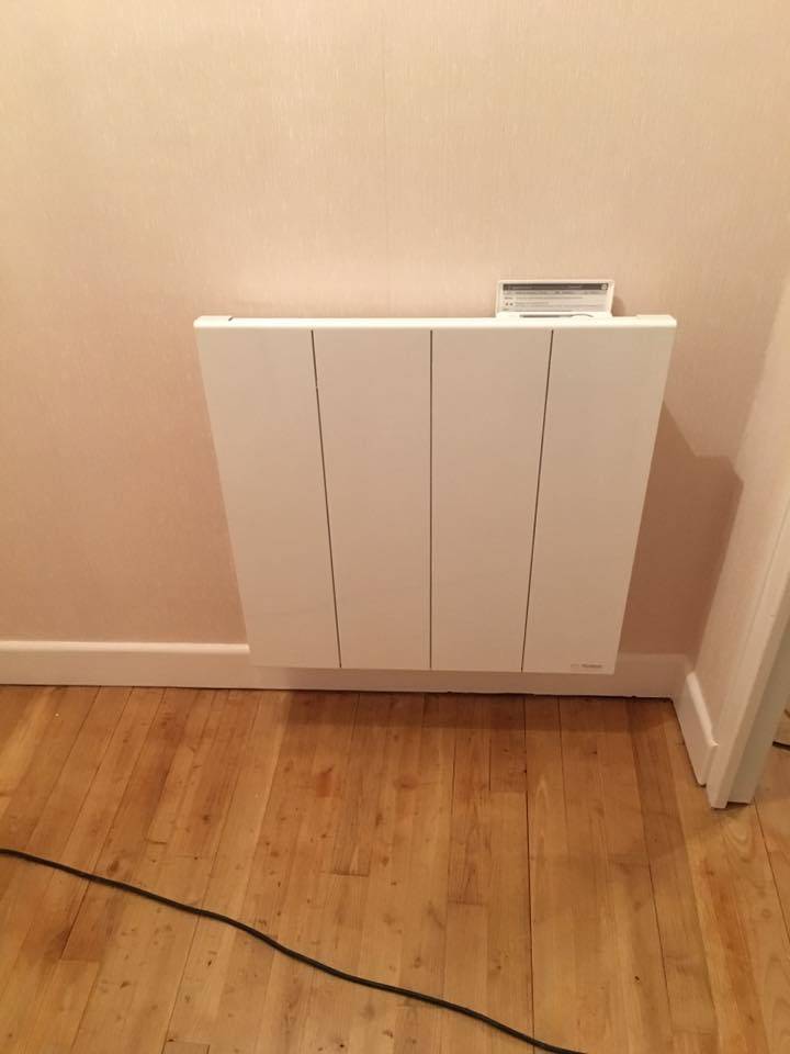 installation d'un radiateur électrique