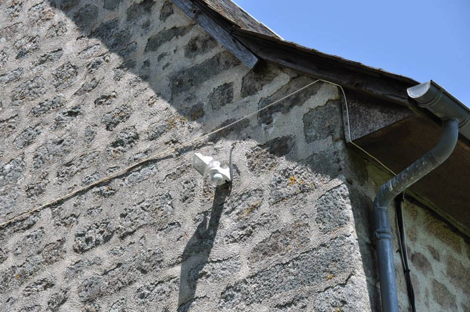 Installation de détecteurs extérieurs