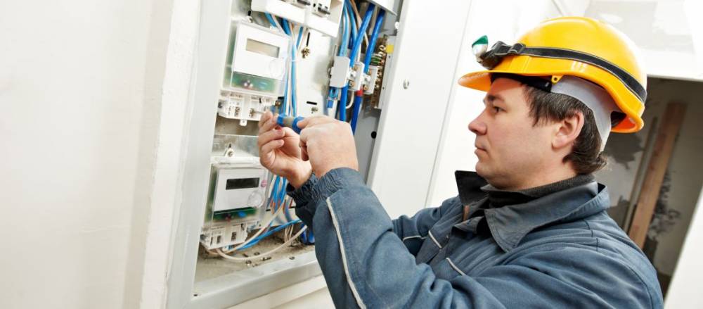 électricien en intervention