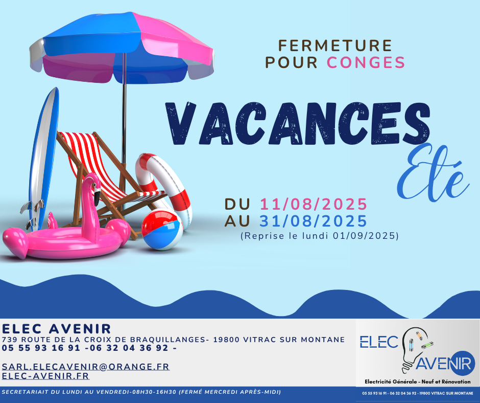 ELEC AVENIR_VACANCES